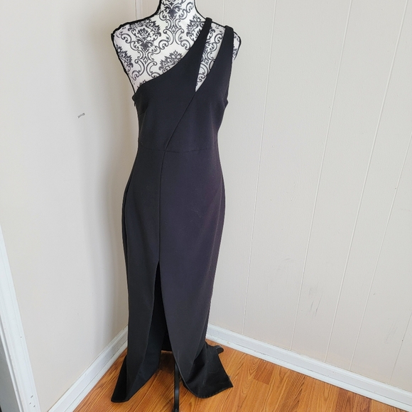 Revolve LIKELY Roxy One Shoulder Maxi Gown - Picture 2 of 6